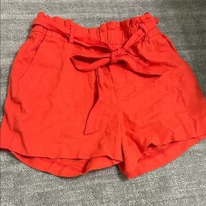 Old Navy High Waist Red Shorts